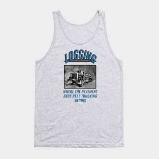 Logging Truck Tank Top